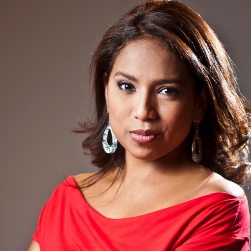 Karla Ramírez, América TV - colpin 2023